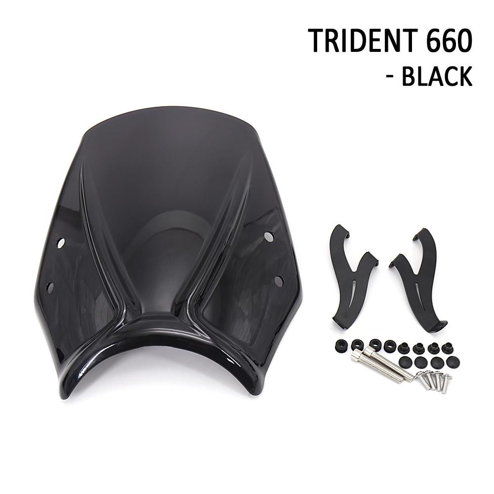 Для Trident 660 Trident 660 2021 2022 Новые Аксессуары для Мотоцикла Ветровое Стекло Дефлектор Ветра Ветровое Стекло Обтекатель Защитная Крышка