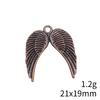 Подвески на День благодарения для ювелирных изделий Маленькие крылья ангела Подвески Подвеска Biz Подвеска Аксессуары