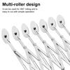 Многоколесный нож для пиццы, регулируемый ролик для теста с 3/5/7 лезвиями для нарезки одинаковых ломтиков, расширяемый нож для пиццы, разделитель для теста для печенья