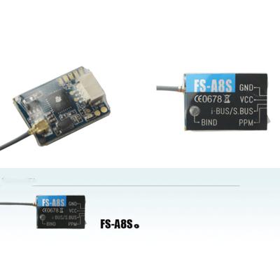 Универсальный мини-приемник FS-A8S 2.4G 8 каналов AFHDS 2A высокой чувствительности частоты для Flysky i4 i6 i6S i6X