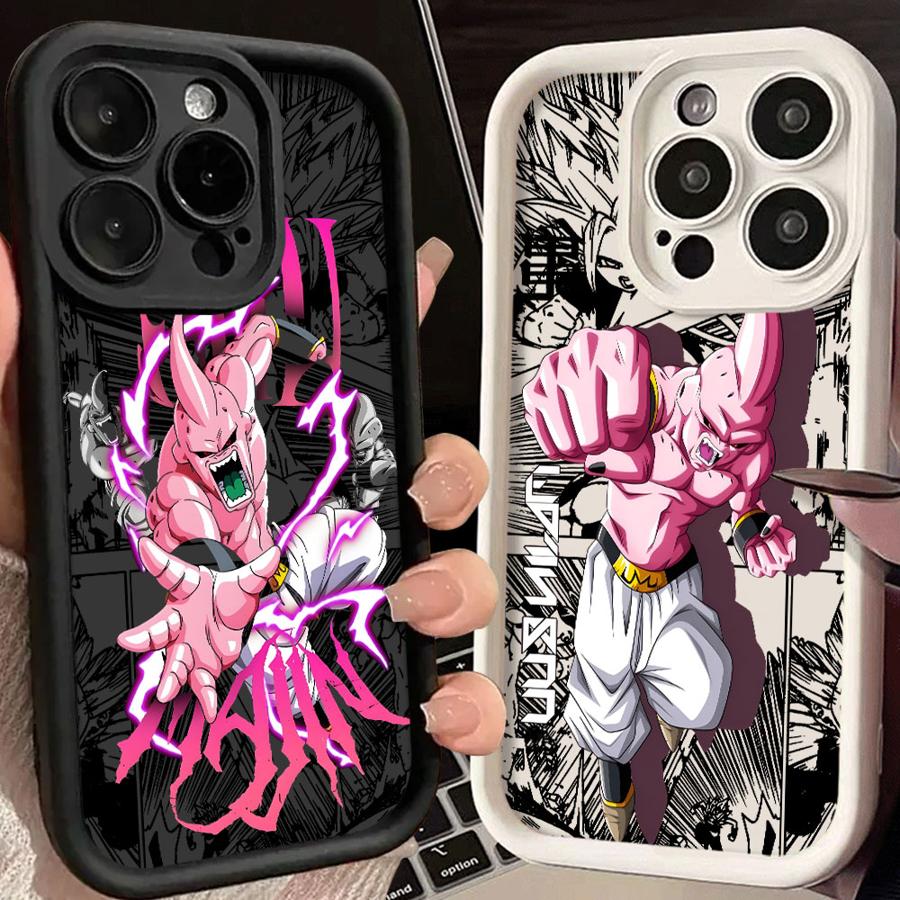 Soft Shell Phone Case for IPhone 18 13 12 11 Pro Max 17 Air 16e XS Max 15 16 14 Plus XR Dragon Bll Majin Buu