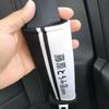 1pc Short plush Seat Belt Covers Car Shoulder Pad for D Fujiwara tofu JDM TOFU Shop Initial D Fans for Adults Youth Kids