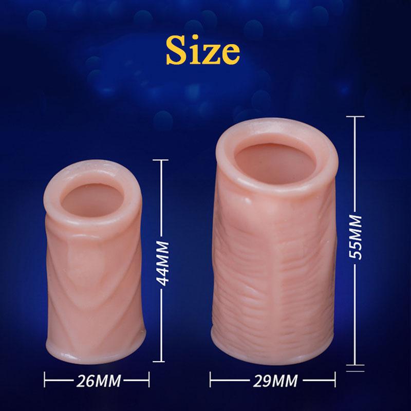 Без силикона, эрекционные кольца для задержки эякуляции, длительная коррекция крайней плоти, секс-игрушки для взрослых, рукава для пениса для мужчин