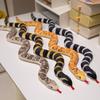 Long Pattern Simulation Snakes Plushie Realistic Snake Stuffed Toy Boa Snake Plush Doll  Pet Toys