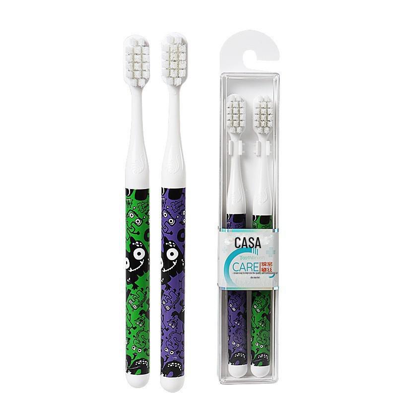 Kashawanmao Adult Soft Bristle Wide Head Toothbrush for Advanced Cleaning