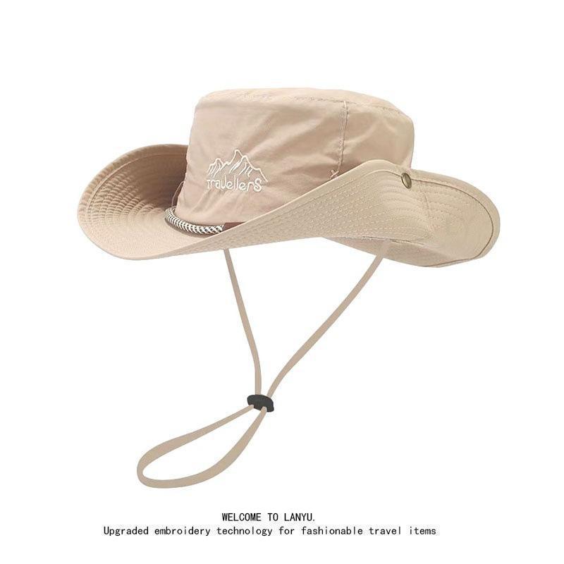 Мужская дышащая уличная шляпа от солнца для рыбалки и альпинизма