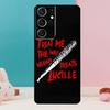 Чехол для телефона The Walking Dead Неган Для Samsung Galaxy S25 S24 S23 S22 S21 Ultra S9 S10 S20 Plus S24 FE Funda Cover