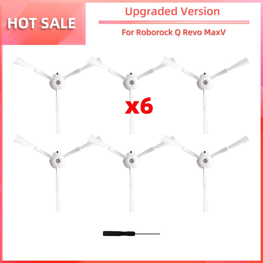 Совместимость с роботом-пылесосом Roborock Q Revo MaxV Основная боковая щетка Фильтр HEPA Швабра Запасные части для пылесборника Аксессуары