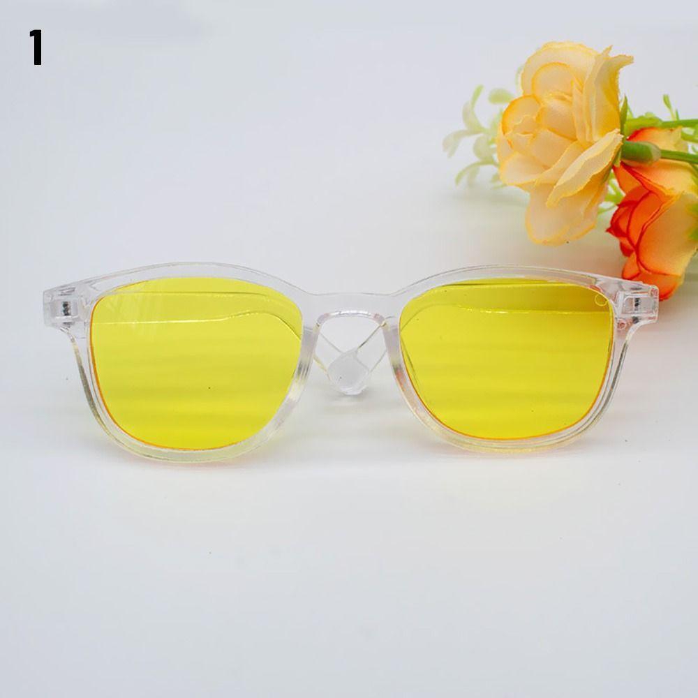 Mini Plush Doll Cute Frame Glasses Plush Doll Eyeglasses Glasses Clothes For 15cm/20cm Dolls