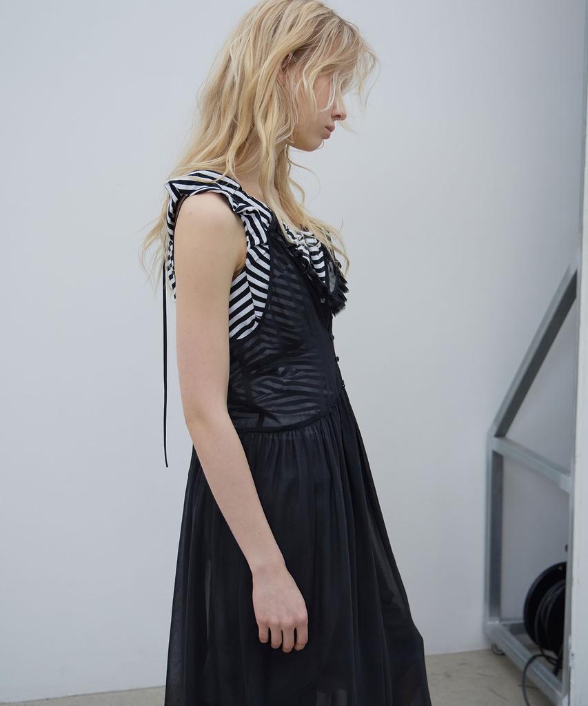 Lcdc Tm Mesh Frill Dress (Black)