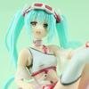 New Anime Hatsune Miku Action Figures Summer Bikini swim ring sweet girl PVC Action Figures Model Collecting Desktop Decor Toys