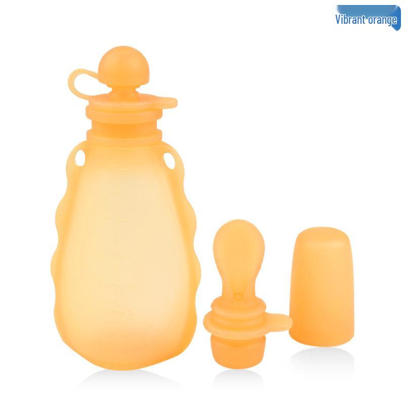 Silicone Baby Food & Milk Storage Pouch