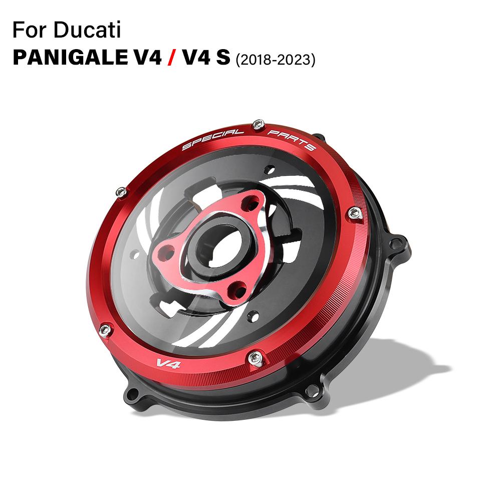 For Ducati Panigale V4 V4s V4 Speciale 2018-2023 Clutch Cover Engine Racing Spring Retainer Protector Guard Moto Accessories