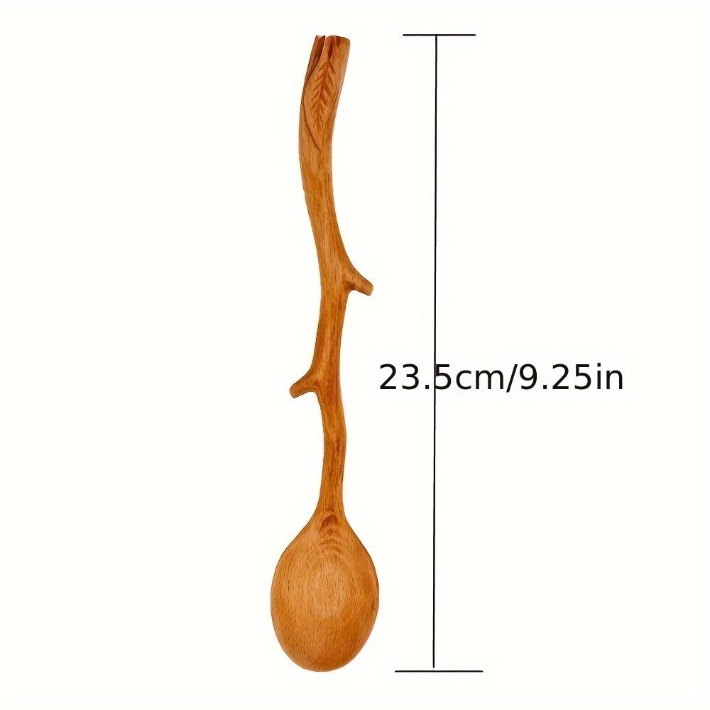 1PC Artisan Branch Design, Long Handle Coffee Stirrer, Durable & Stylish Tableware Addition
