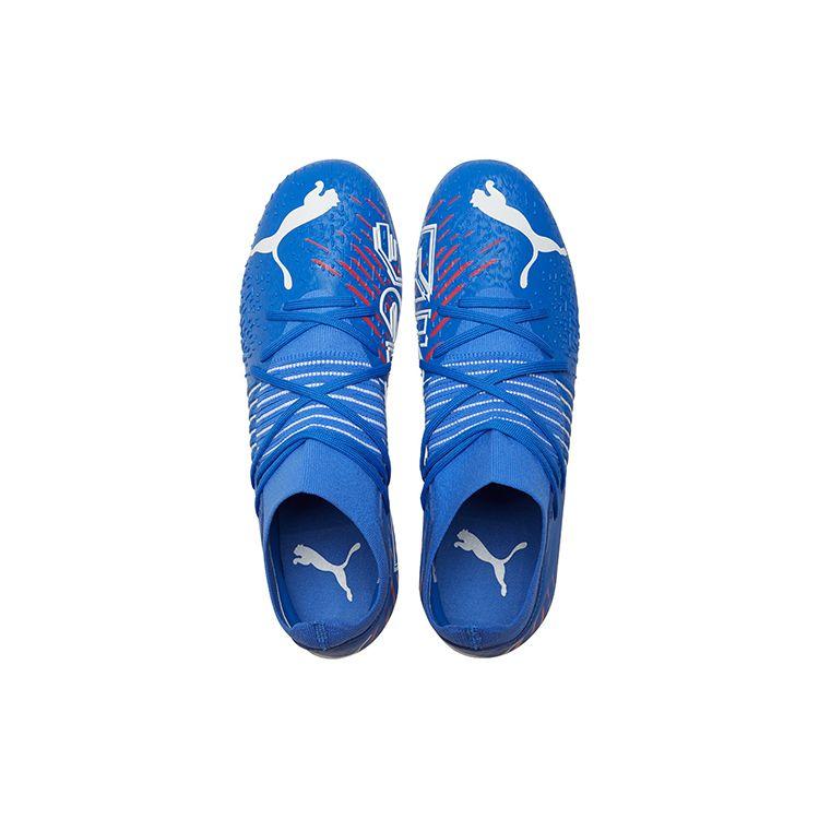 Puma Future Z 3.2 Круглый носок Шнуровка MG (Резиновые короткие шипы) Искусственная трава Футбольные бутсы Мужские футбольные бутсы Синие 106489-01
