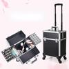 Trolley Rod Cosmetic Case Trolley Large Capacity Storage Box Toolbox