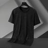 Мужские футболки Oversize Fahion, черные, белые, большие размеры 3XL-11XL, летняя футболка с короткими рукавами