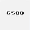 ECLD4 Car Trunk Words Logo Badge Emblem Decals Sticker For Mercedes Benz G Class G65 G55 G63 G350 G400 G500 G350d 4X4 W463 W464