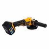 115mm 18V 4.5" Angle Grinder + Bag + 2 x 5Ah Batteries