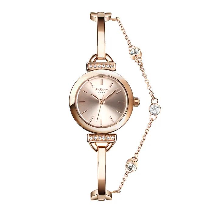 Многослойный браслет-часы Owel Rose для женщин. ST5071RRR