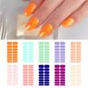 Накладные ногти для женщин Полоски лака для ногтей Самоклеящиеся наклейки для лака для ногтей Гелевые полоски для ногтей Наклейки для маникюра на ногти