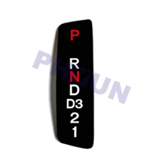 1x Gear Shifter Panel Sticker Selector P/R/N/D/D3/2/1 For Honda Accord 2008-2013