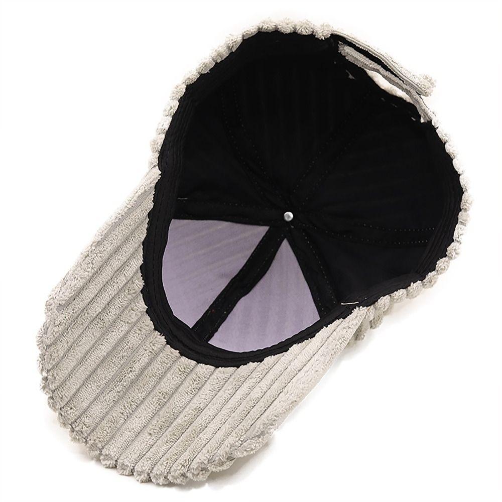 Регулируемый размер Вельветовая бейсболка Хлопковая снэпбэк шляпа Необходимая хип-хоп кепка Мужская Женская