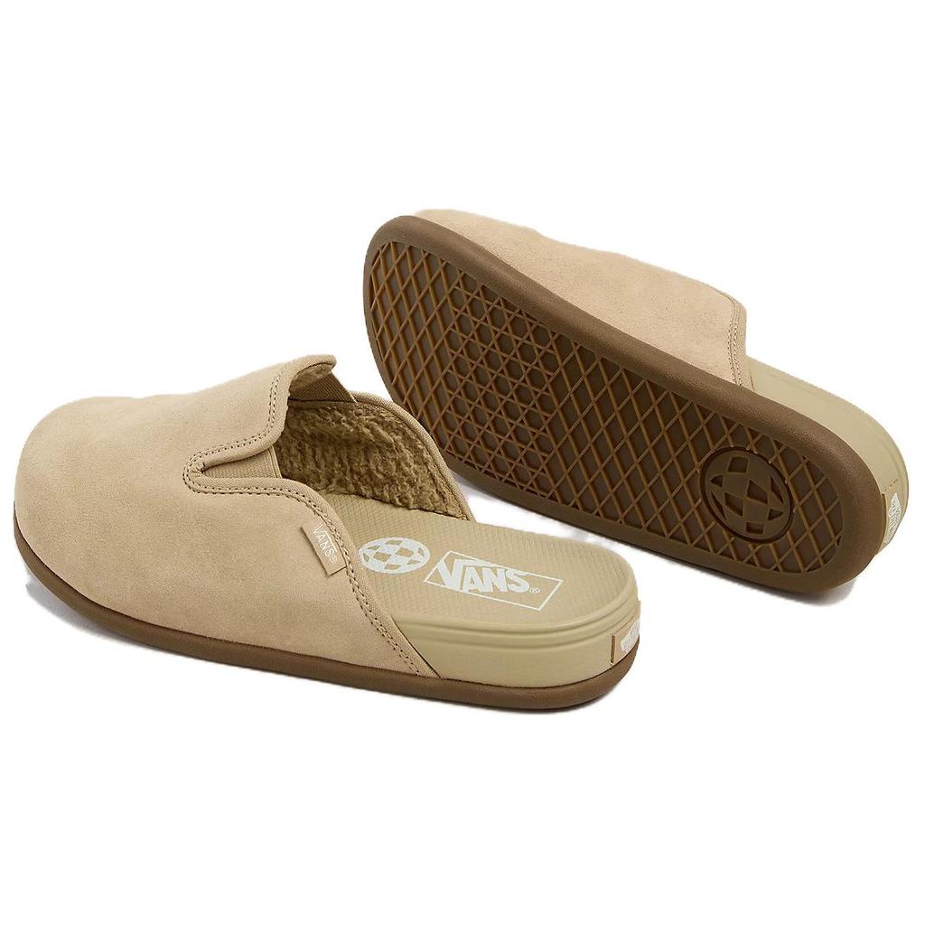 Vans Harbor Mule Vr3 Comfortable Simple Odor Resistant Anti Abrasion Closed Toe Slippers Unisex Slippers Brown VN000CW3KHK