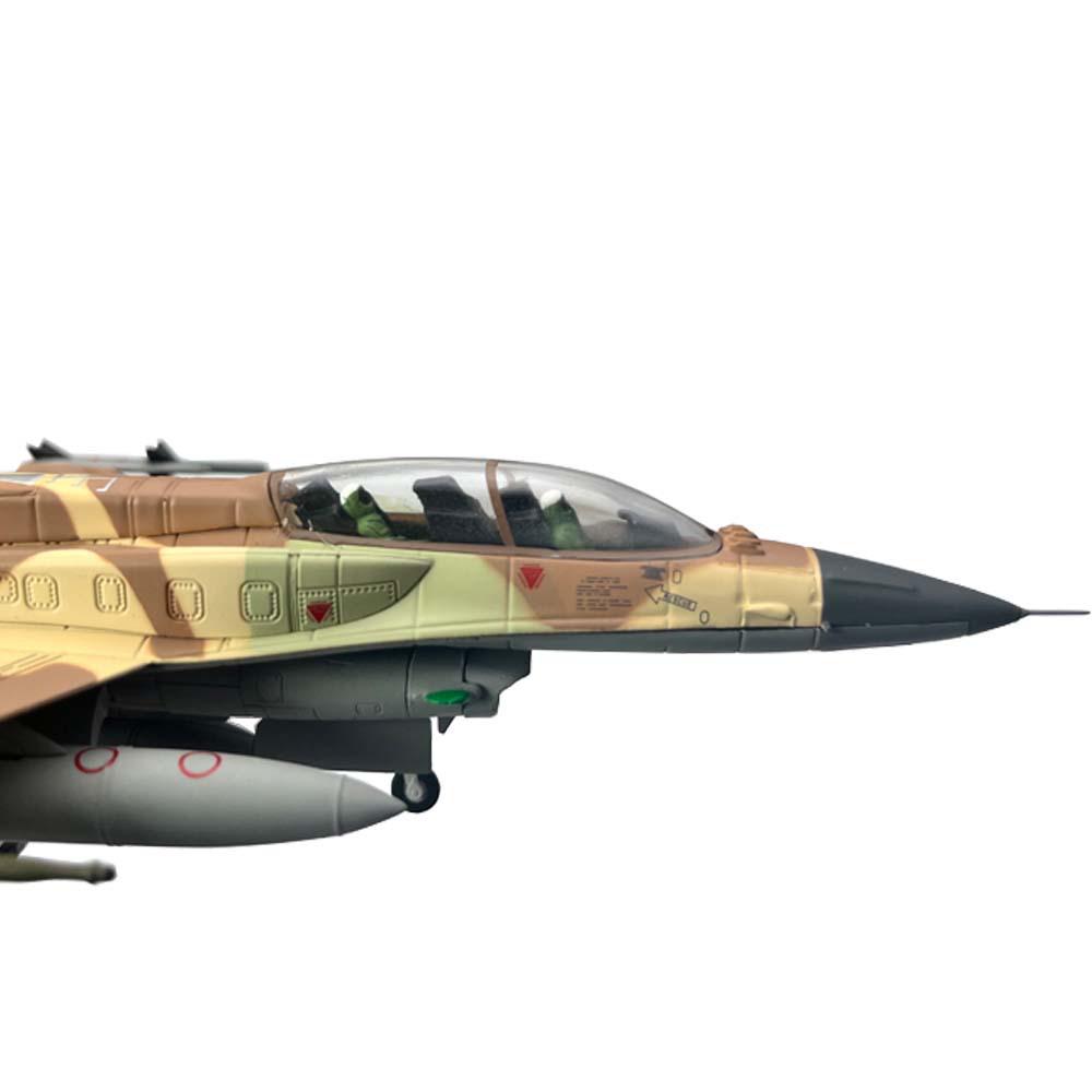 Израильский истребитель F-16I Sufa в масштабе 1/72, металлическая модель, игрушка