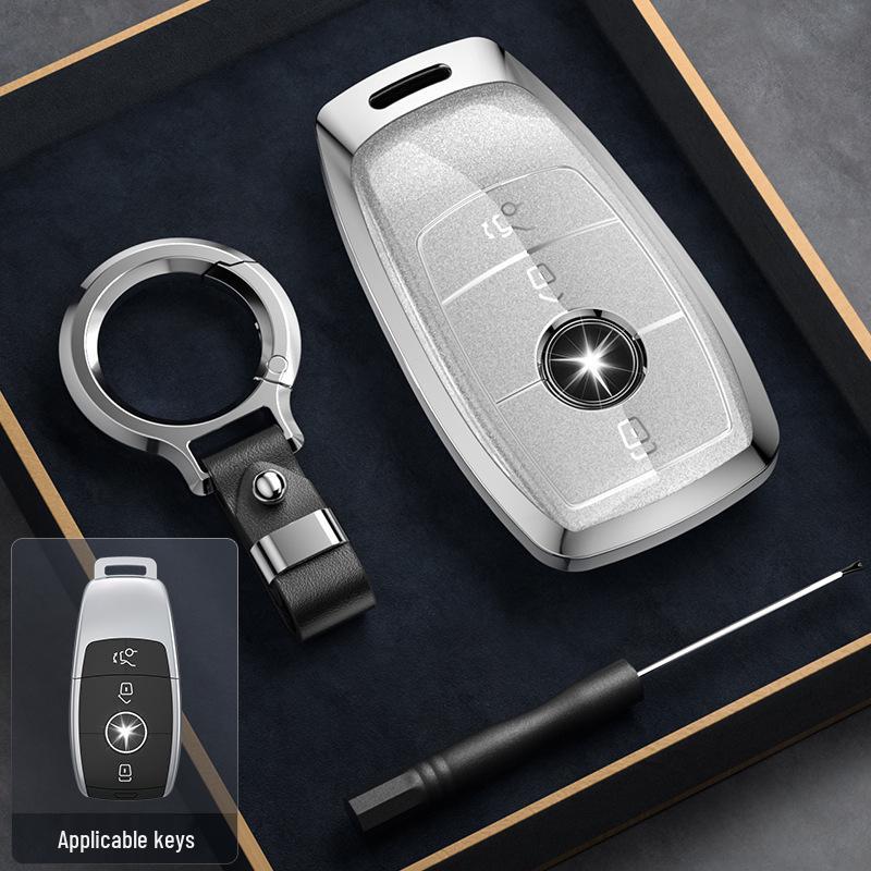 Mercedes-Benz Key Cover for C260L, C200L, GLC300L, GLC260L, E300L, A200L Models