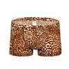 Men's Leopard Print Low-Waist Boxer Briefs - Sexy & Comfortable Summer Fashion B201