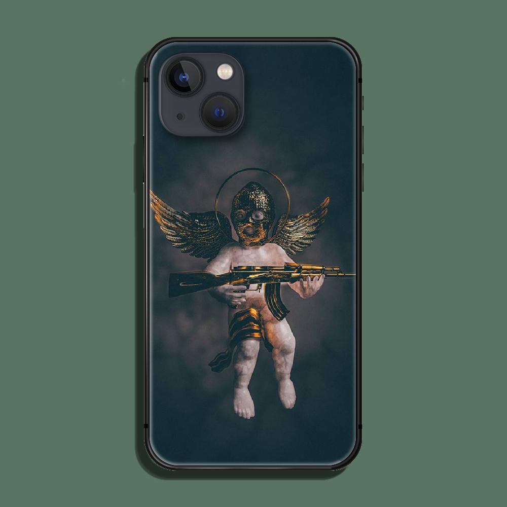 Чехол для телефона с абстрактным рисунком в виде статуи для iPhone Xiaomi Mi Samsung Galaxy Redmi Note AS 11 12 13 14 15 22 23 24 5G Pro Plus Max Fe Ultra