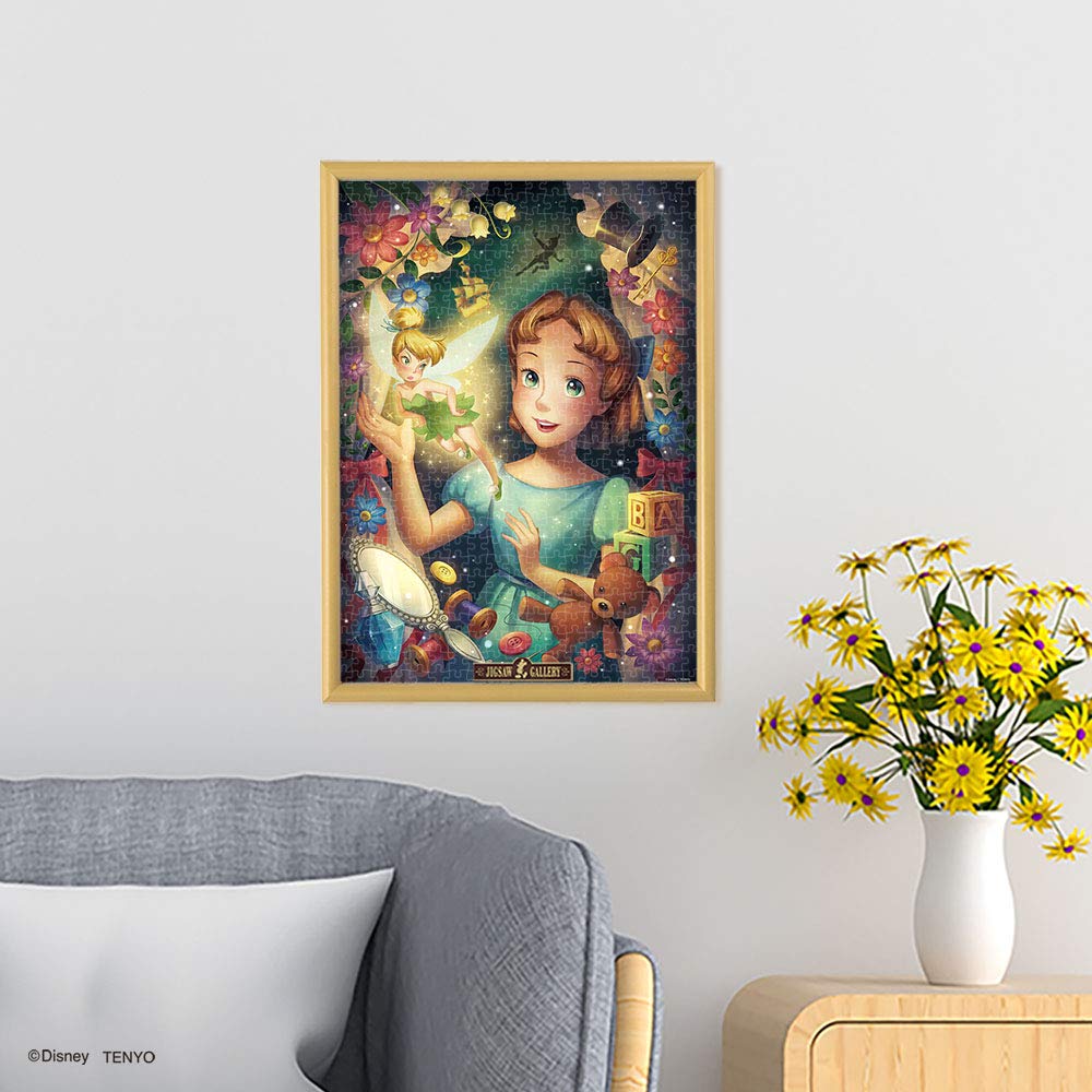 500 Piece Jigsaw Puzzle Disney Trails of Light Bell (Tinker & Wendy) [Glowing Puzzle] (35x49cm)