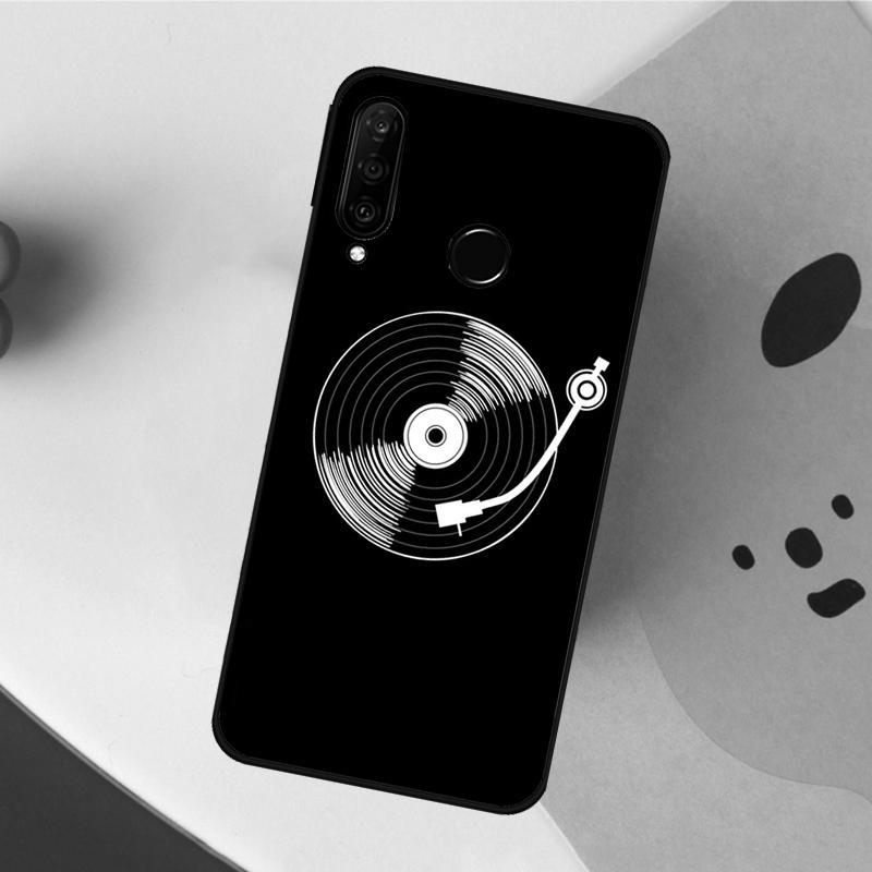 Vinyl Record Retro For Huawei Nova 5T 9 10 SE 7i 8i 11i 12i Y60 Y61 Y70 Y72 Y73 Y90 Y91 P20 P40 P30 Lite Case