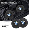E90 Car For BMW 2pcs Car Coasters Water Cup Holder Pads Cup Slot Non-Slip Mat For bmw e46 e39 e90 e60 e30 f10 f11 f20 f30 g20 g