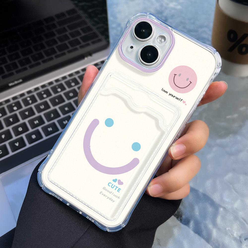 Чехол-картхолдер для iPhone 17 16 15 Pro Max 17 16 15 Pro для Samsung S25 S24 S23 S22 Ultra S21 S20 FE A05s A25 A35 A55 для Xiaomi Redmi Note 12