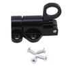 Aluminum Alloy Black/Gray Window Gate Security Pull Ring Spring Bounce Door Bolt Automatic Latch Lock Black Grey Window