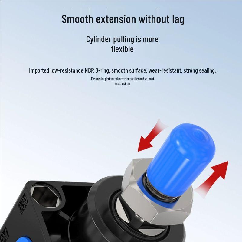SC Series Magnetic Pneumatic Cylinder - Small/Large Thrust (SC125/160/200-S)
