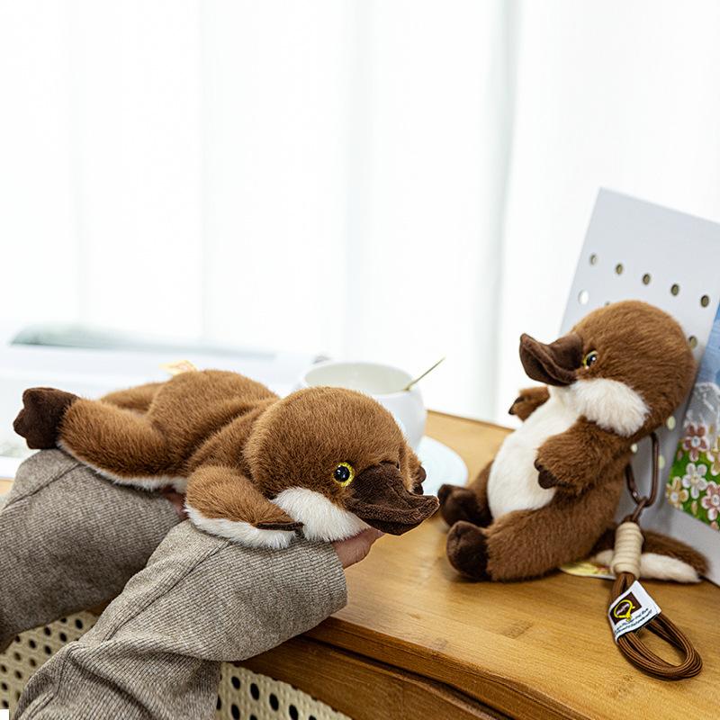 Серия Сокровище Ладони Плюшевая Игрушка Кукла Милый Гиппопотам Имитация Животного Детская Мультяшная Кукла Брелок