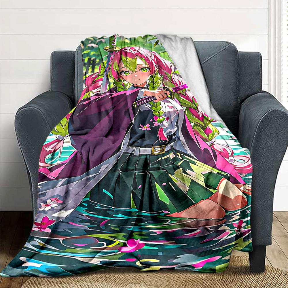 1Pc Moon Warrior Blanket For Couch Bed Plush Cozy Fuzzy Blanket Super Soft Warm Blankets For Fall And Winter 0918304