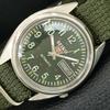 ВИНТАЖНЫЕ АВТОМАТИЧЕСКИЕ ЧАСЫ SEIKO 5 7009A ЯПОНИЯ МУЖСКИЕ ЗЕЛЕНЫЙ ЦВЕТ ЦИФЕРБЛАТ a708576-1