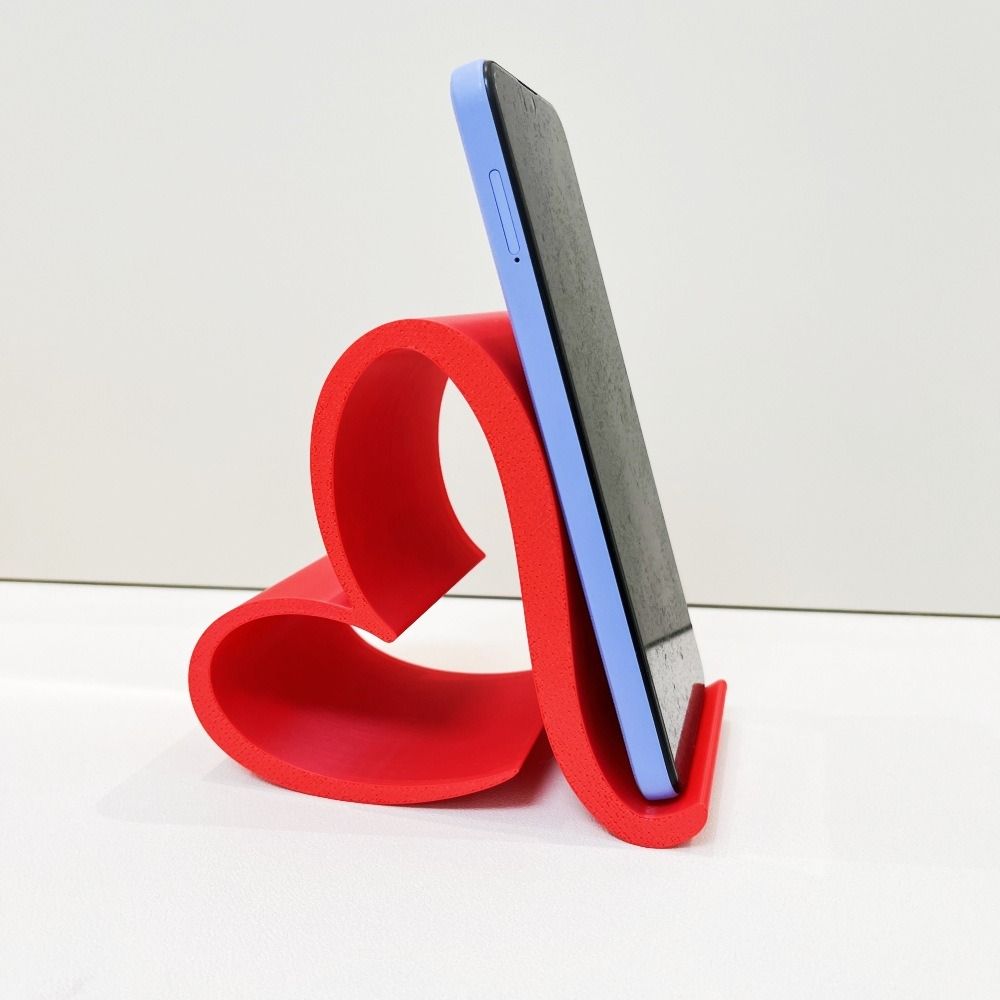 Anti-slip Love Mobile Phone Holder PLA Girl Desk Lazy Bracket Desk Tablet Phone