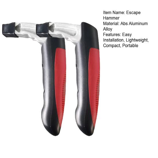 Car Handle Cane Car Escape Hammer Emergency Window Glass Breaker Vehicle Door Grab Bar Stand Assist Mobility Aid Tools for Elderly Children