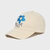 FALLETT Drawing Flower Ball Cap Ivory