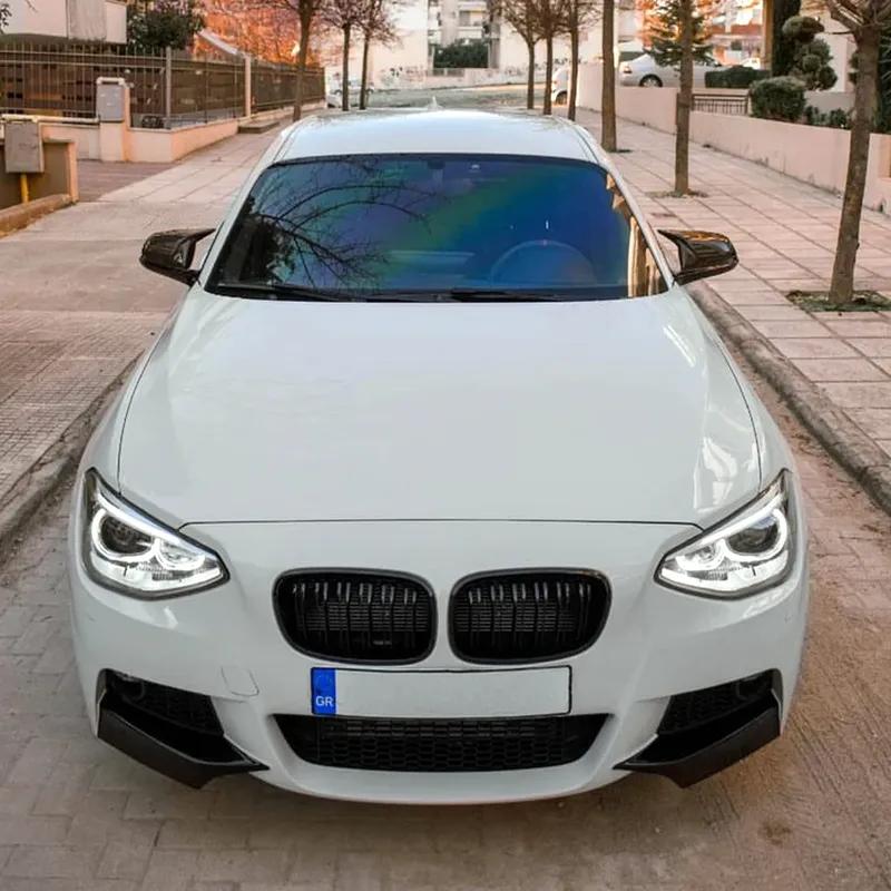 2Pcs Front Bumper Lip Splitter Body Kit For BMW 1 Series F20 F21 M135i Pre LCI M-Sport 2012-2015 Splitter Sport Exterior Tuning