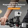 Металлическая магнитная быстросъемная база для Insta360 Go Ультрасплавное удлинительное крепление Держатель кронштейн для аксессуара Insta 360