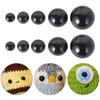 Pcs Plastic Teddy Bear Making Craft Screw Black Safety Eyes DIY Safety Eyes Doll Eyes Doll Noses