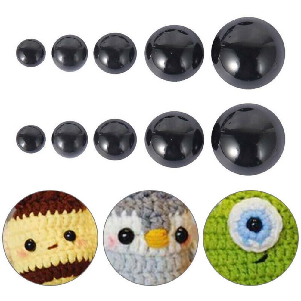 Pcs Plastic Teddy Bear Making Craft Screw Black Safety Eyes DIY Safety Eyes Doll Eyes Doll Noses