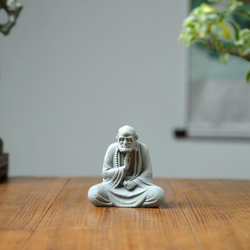 1 шт. Украшение скульптуры, Патриарх Дхармы, Мебель, Бонсай, Рокари, Чайные Домашние животные, Чайные столики, Спальни, Аквариумы, Дворы,