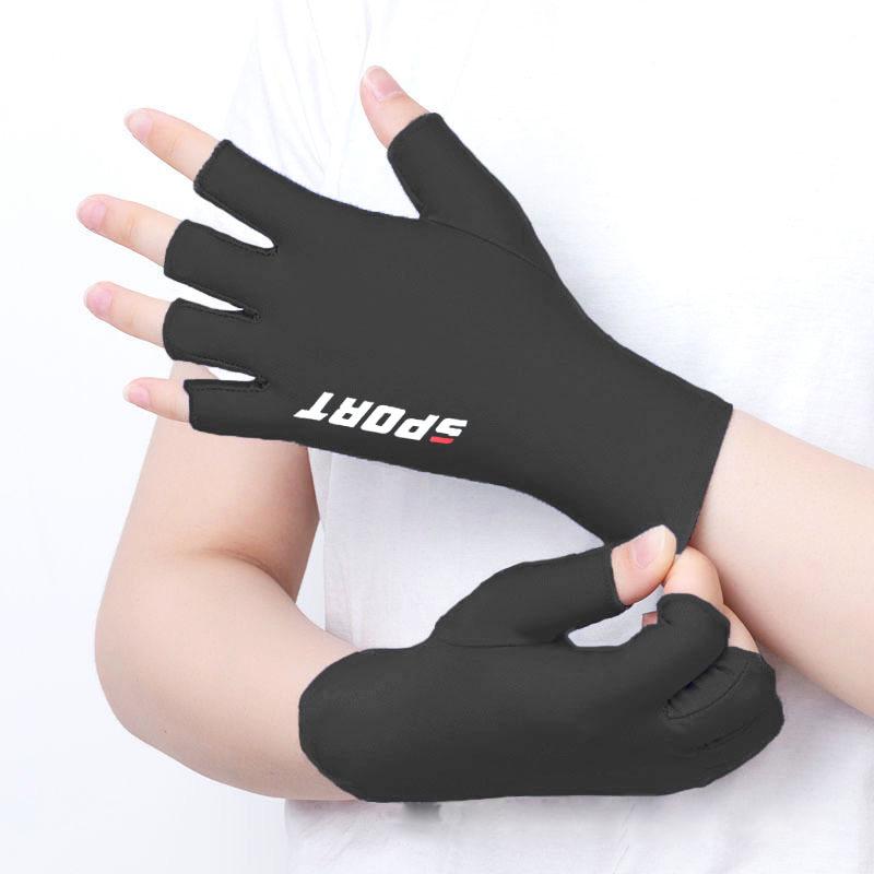 Перчатки для рыбалки с защитой от ультрафиолета для мужчин и женщин, солнцезащитные, противоскользящие, весна-лето, лед, прохладное дыхание